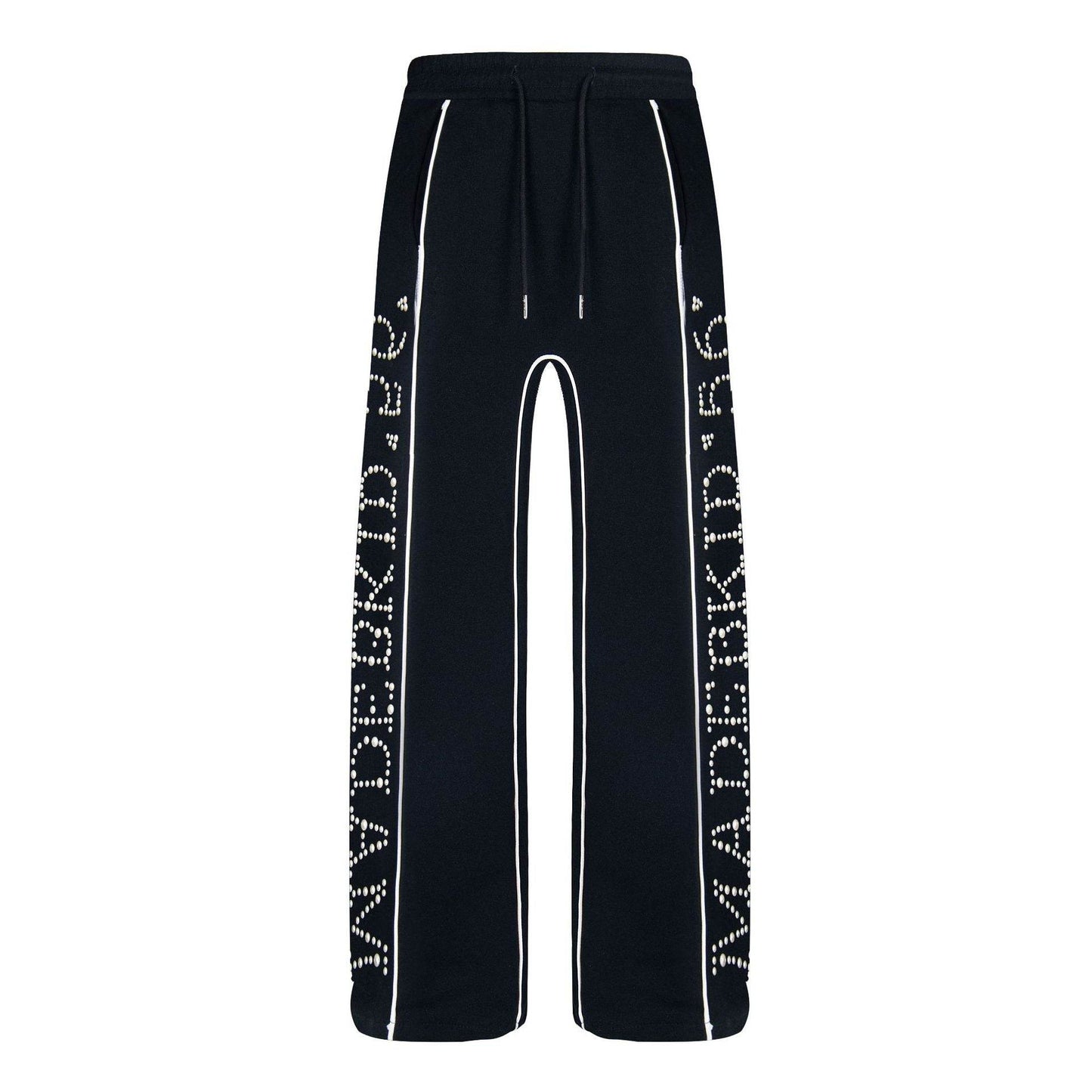 Stylish Casual Sports Pants - Loose Hot Diamond Letter Stripes for Teens - Buy Center
