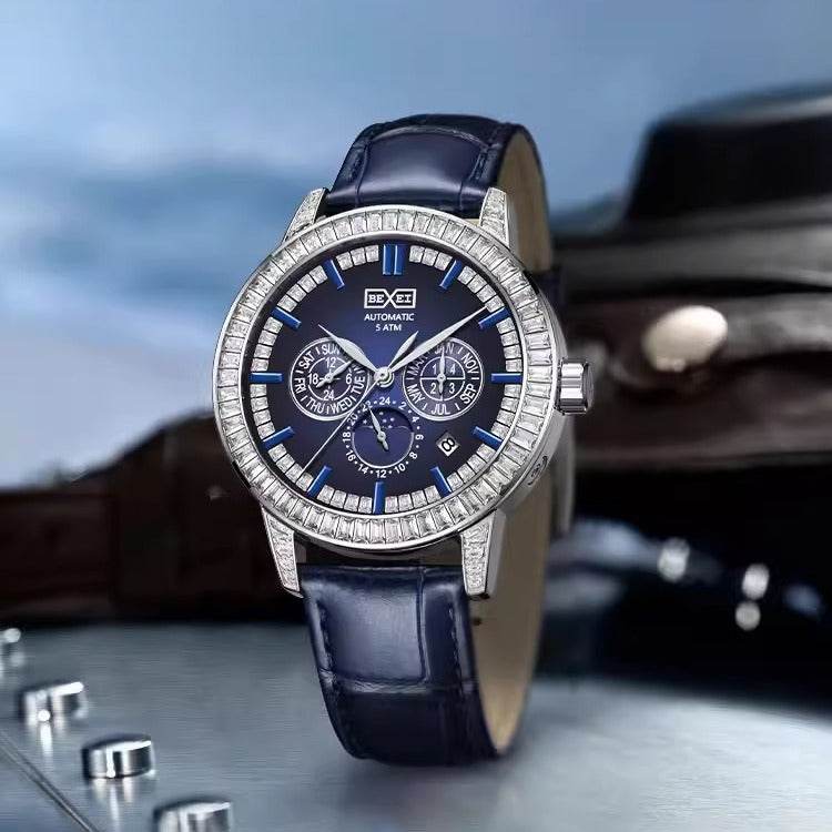 Buycenter Mechanical Cool Men's Watch - Casual Style, Gift Box Included - Buy Center