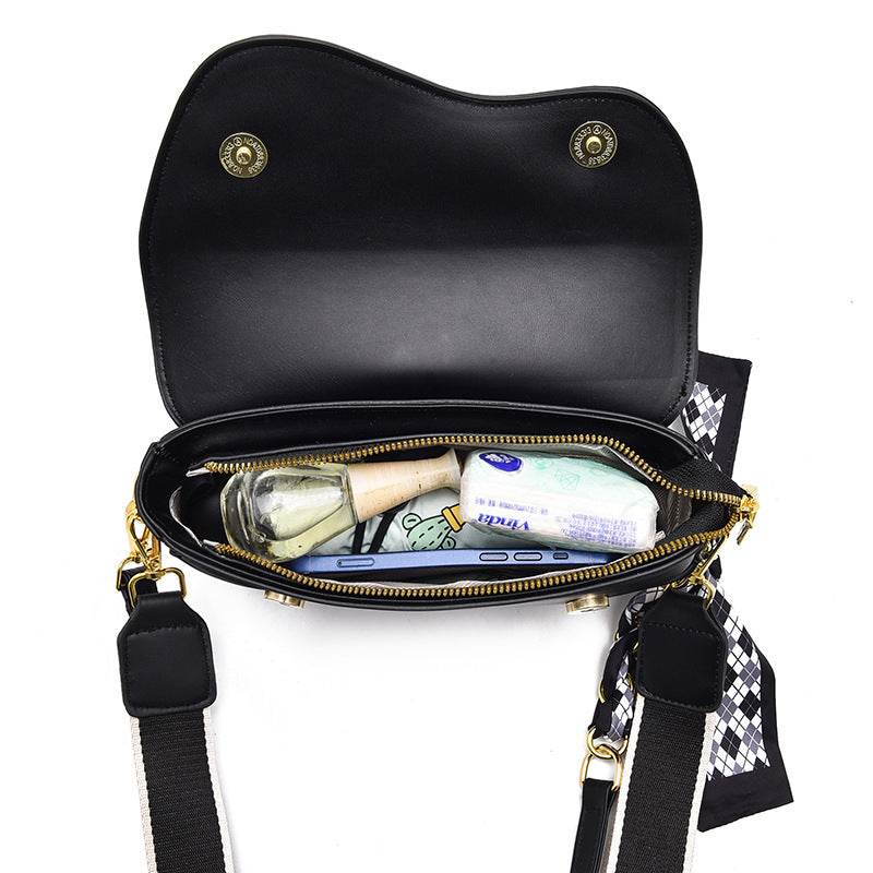 Light Luxury Women's Crossbody Bag - Stylish Saddle Bag for Everyday Use - Buy Center