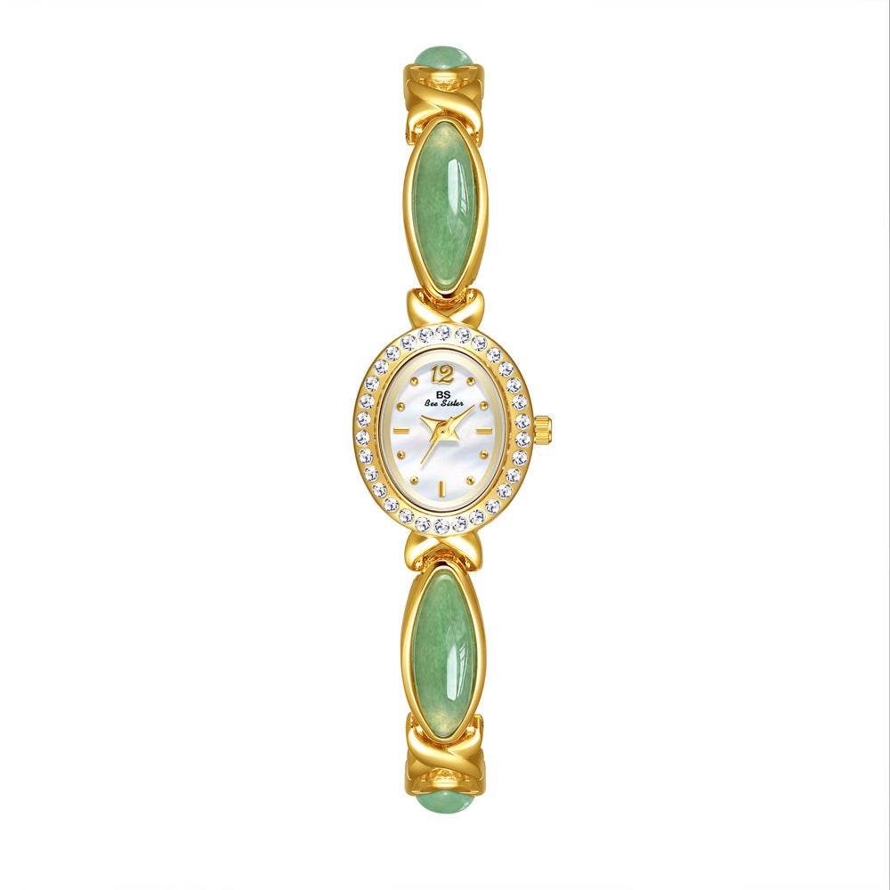 Center Hetian Jade Chain Watch - Elegant Women's Bracelet for Timeless Style - Buy Center