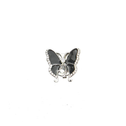 Elegant Women's Butterfly Rhinestone Cufflinks - Stylish 3D Design 2025 - Buy Center