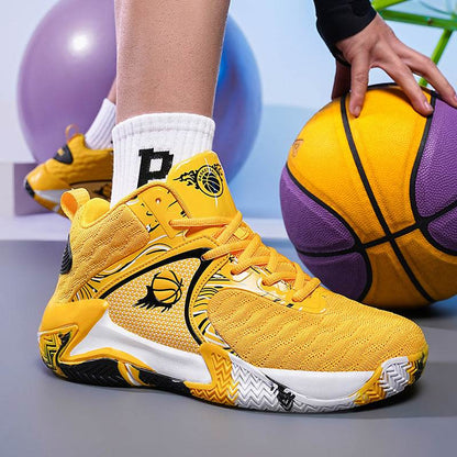 Buycenter Men's Lightweight Basketball Shoes - Non-slip, Shock Absorption - Buy Center