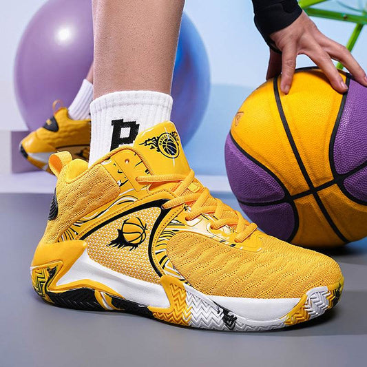 Buycenter Men's Lightweight Basketball Shoes - Non-slip, Shock Absorption - Buy Center