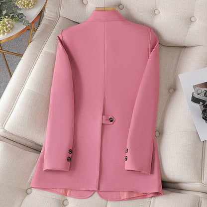 Buycenter Casual Suit Jacket for Women - Stylish Urban Pink, Brown, Black - Buy Center