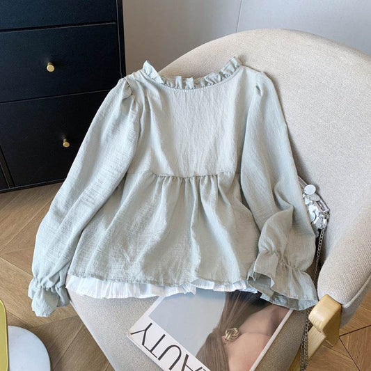 Women's Autumn Elegant Blazer Top - Stylish, Loose Fit in Black, Khaki - Buy Center