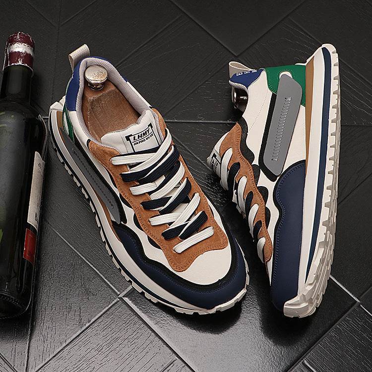 Buycenter Casual Lightweight Sneakers - Trendy Color Matching for Men - Buy Center