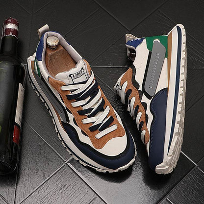 Buycenter Casual Lightweight Sneakers - Trendy Color Matching for Men - Buy Center