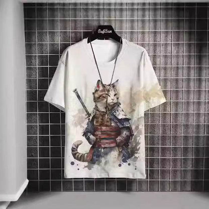 Buycenter Men's Casual Summer Japanese Short Sleeve - Printed Styles Available - Buy Center