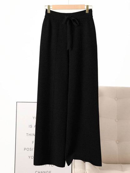 New High Waist Wool Wide Leg Trousers - Stylish & Comfortable 2025 - Buy Center