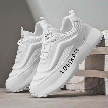 Buycenter Men's Casual Sports Shoes - Solid Color, Various Sizes Available - Buy Center