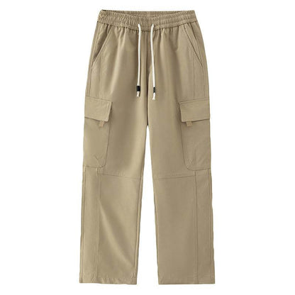 Trendy Men's Casual Cargo Trousers - Loose Fit, Mid Waist Styles - Buy Center