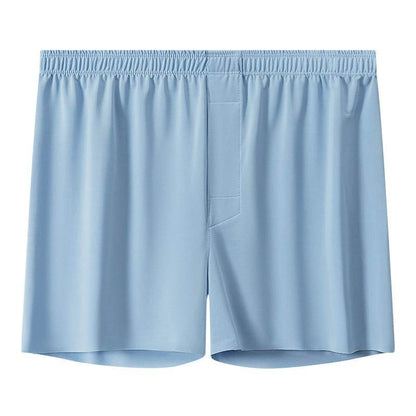Men's Ice Silk Seamless Panties - Comfortable Mid Waist Shorts, Stylish Fit - Buy Center