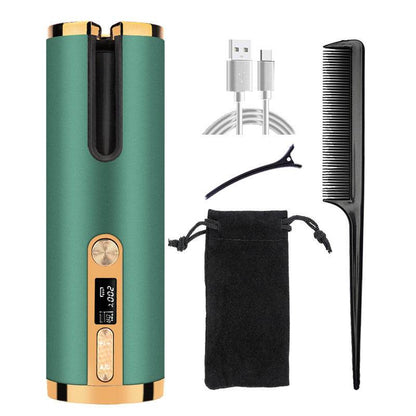Portable USB Hair Curler - Wireless, Large Capacity & Easy Styling - Buy Center