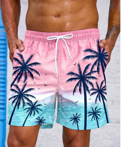 Buycenter Men's 3D Printed Camouflage Beach Shorts - Fashionable & Comfortable - Buy Center