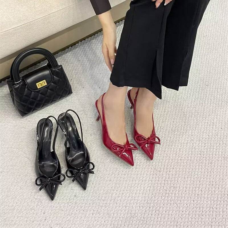 Buycenter Pointed-toe Stiletto Heel Sandals - Trendy Fashion for Women - Buy Center