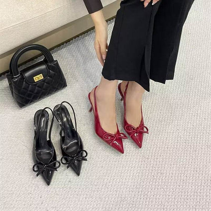 Buycenter Pointed-toe Stiletto Heel Sandals - Trendy Fashion for Women - Buy Center