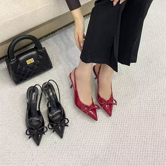 Buycenter Pointed-toe Stiletto Heel Sandals - Trendy Fashion for Women - Buy Center