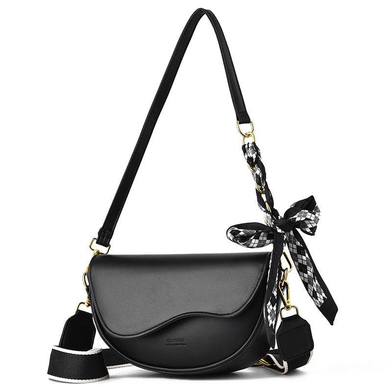 Light Luxury Women's Crossbody Bag - Stylish Saddle Bag for Everyday Use - Buy Center