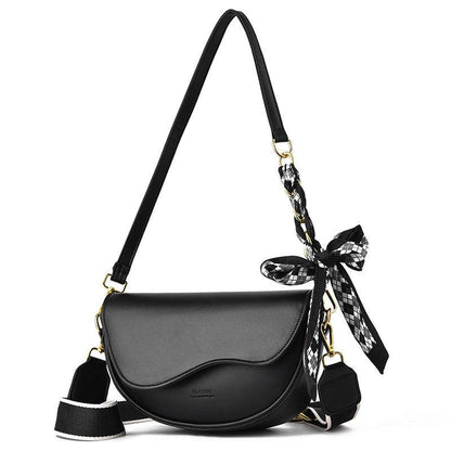 Light Luxury Women's Crossbody Bag - Stylish Saddle Bag for Everyday Use - Buy Center