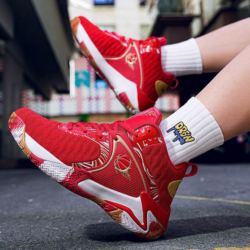 Buycenter Men's Lightweight Basketball Shoes - Non-slip, Shock Absorption - Buy Center