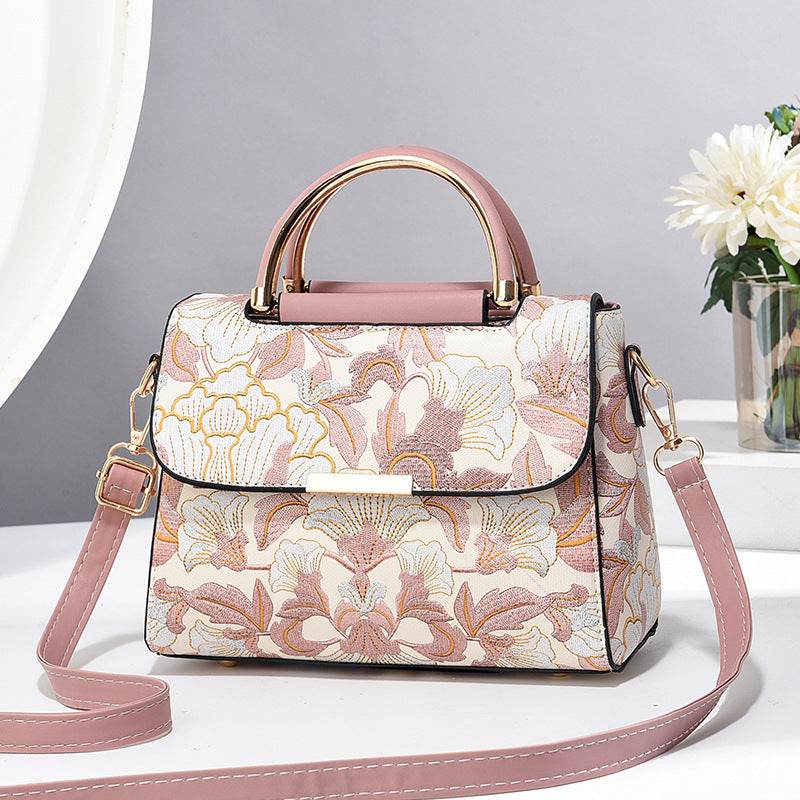 Trendy Women's Chinese Style Shoulder Messenger Bag - Fashionable Crossbody - Buy Center