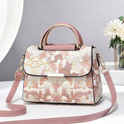 Trendy Women's Chinese Style Shoulder Messenger Bag - Fashionable Crossbody - Buy Center