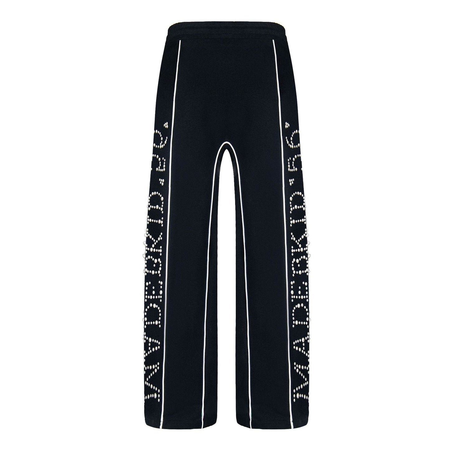 Stylish Casual Sports Pants - Loose Hot Diamond Letter Stripes for Teens - Buy Center