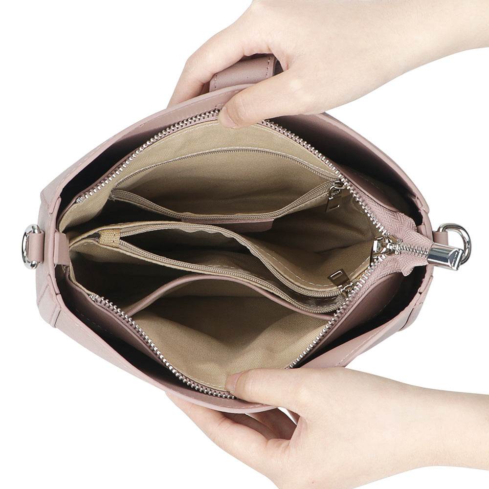 Vintage Saddle Women's Shoulder Messenger Bag - Stylish Cowhide Leather - Buy Center