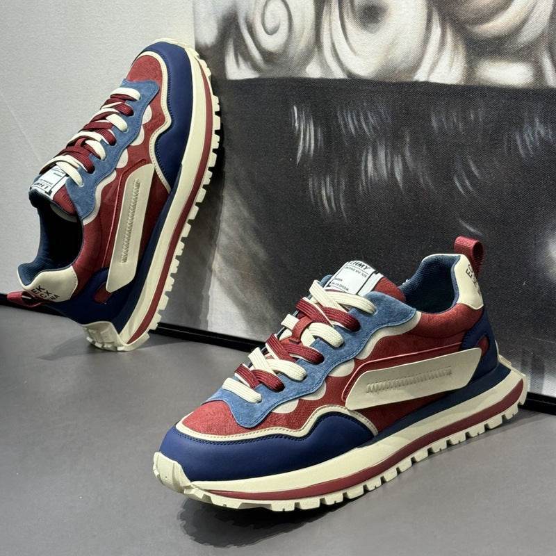 Buycenter Casual Lightweight Sneakers - Trendy Color Matching for Men - Buy Center