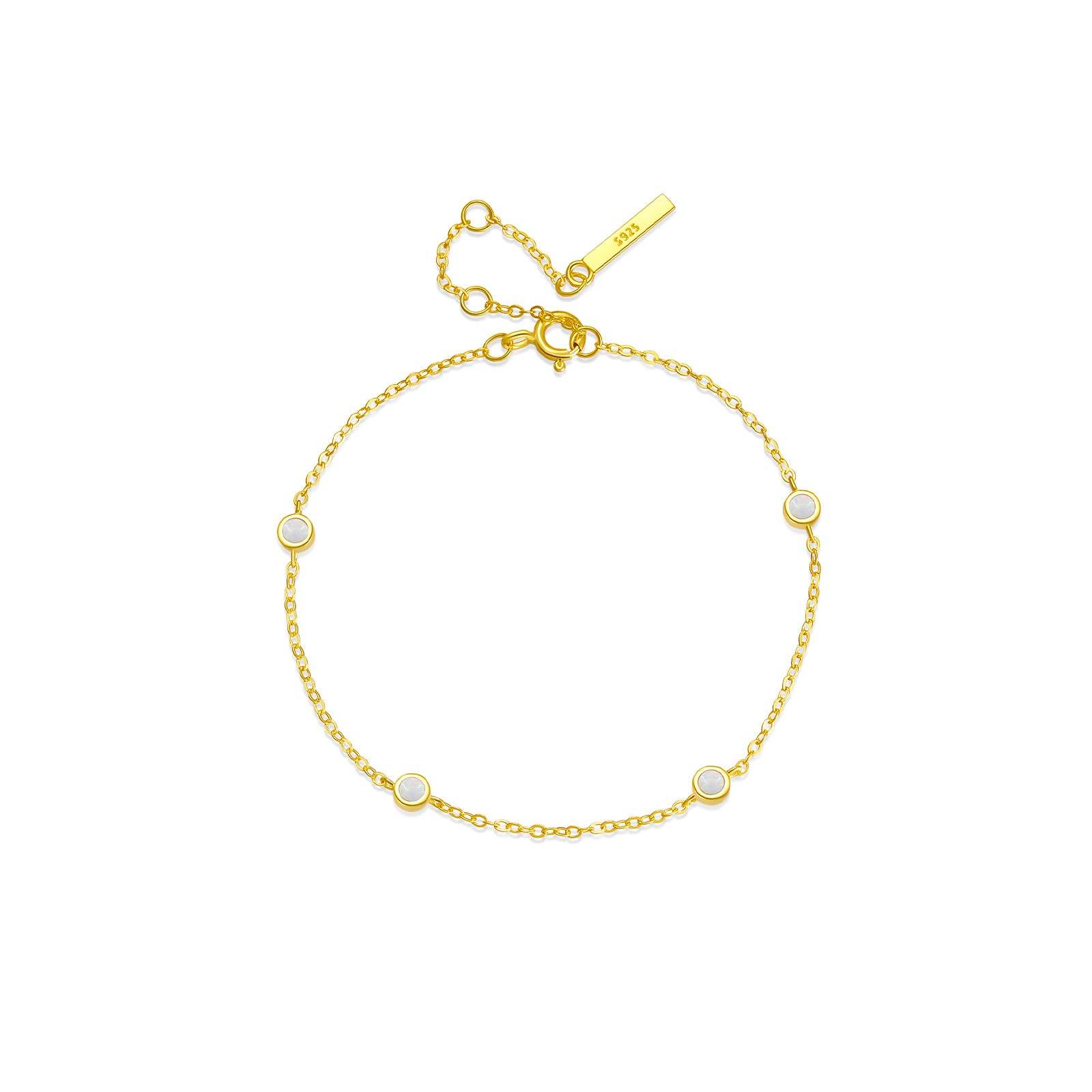 Elegant 925 Silver Multi-Adjustable Buckle Women's Bracelet - Trendy Style - Buy Center