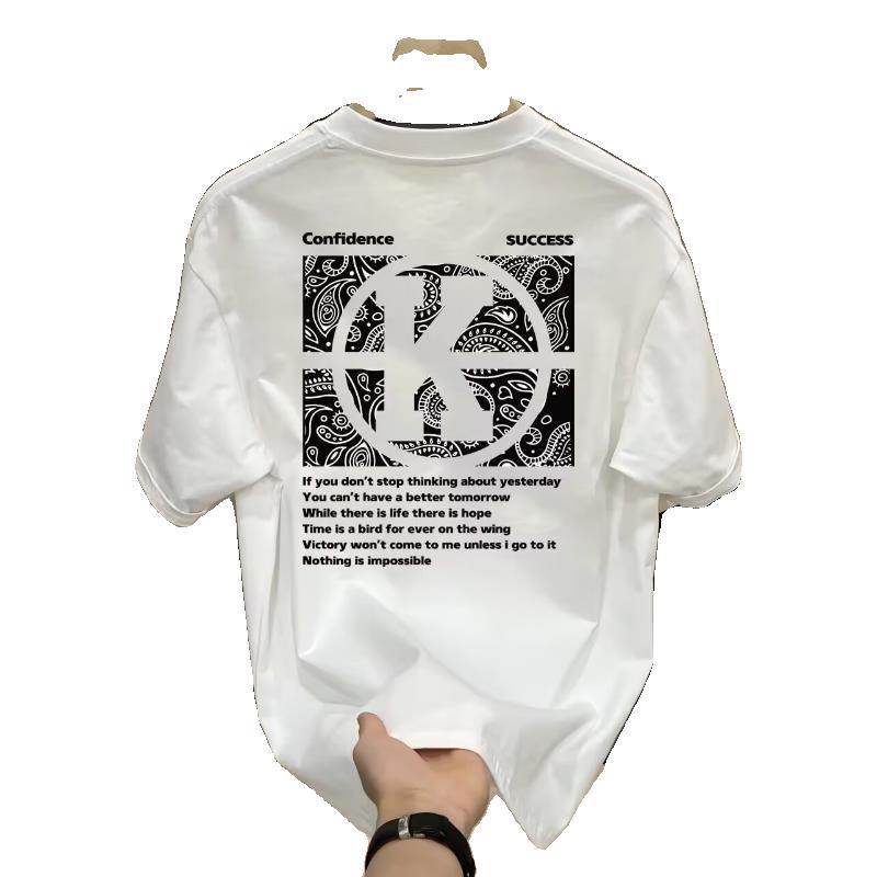 All-Match Summer Cotton T-Shirt for Ladies - Loose Fit Short Sleeve Style - Buy Center