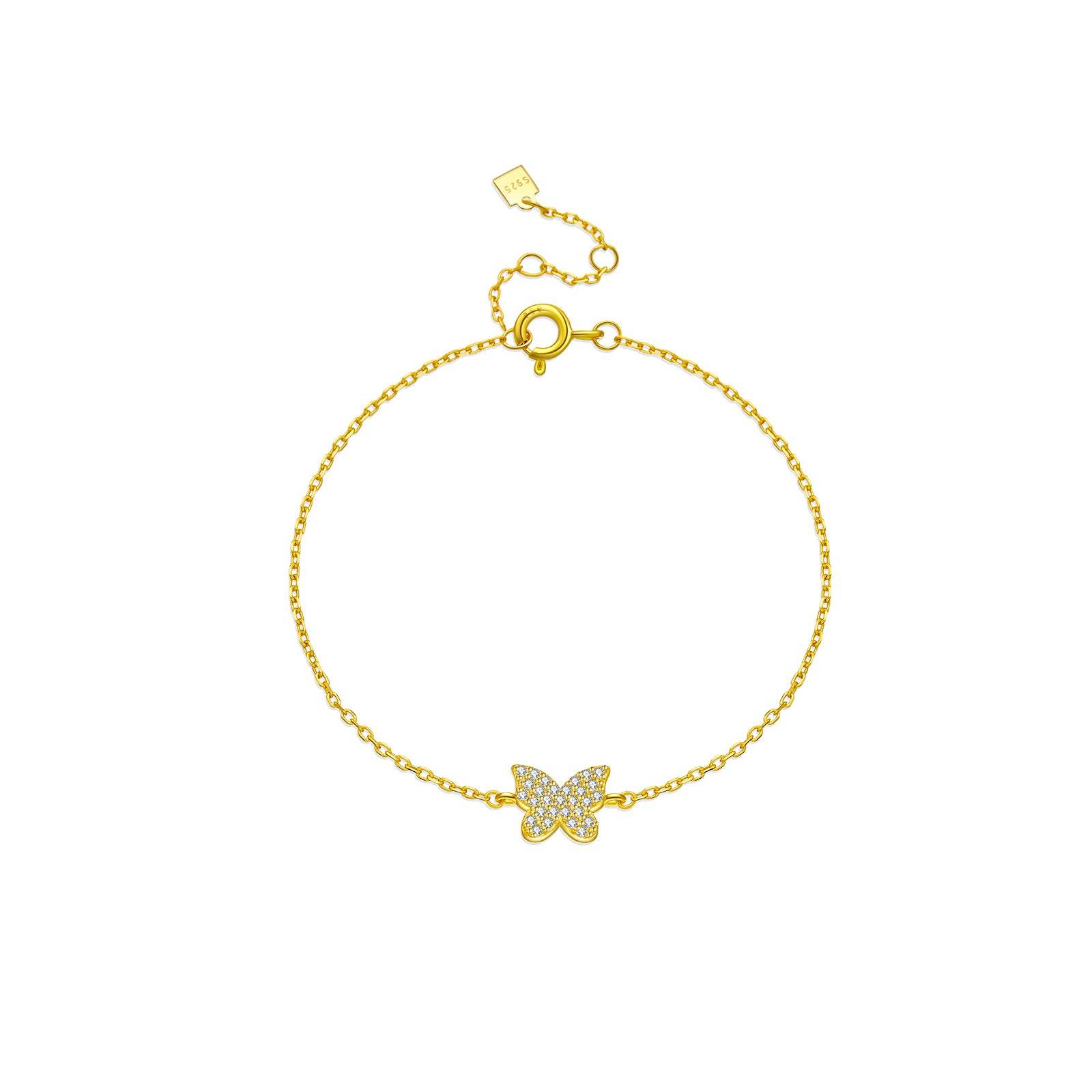 Elegant 925 Sterling Silver Women's Bracelet - Simple All-Match Design - Buy Center