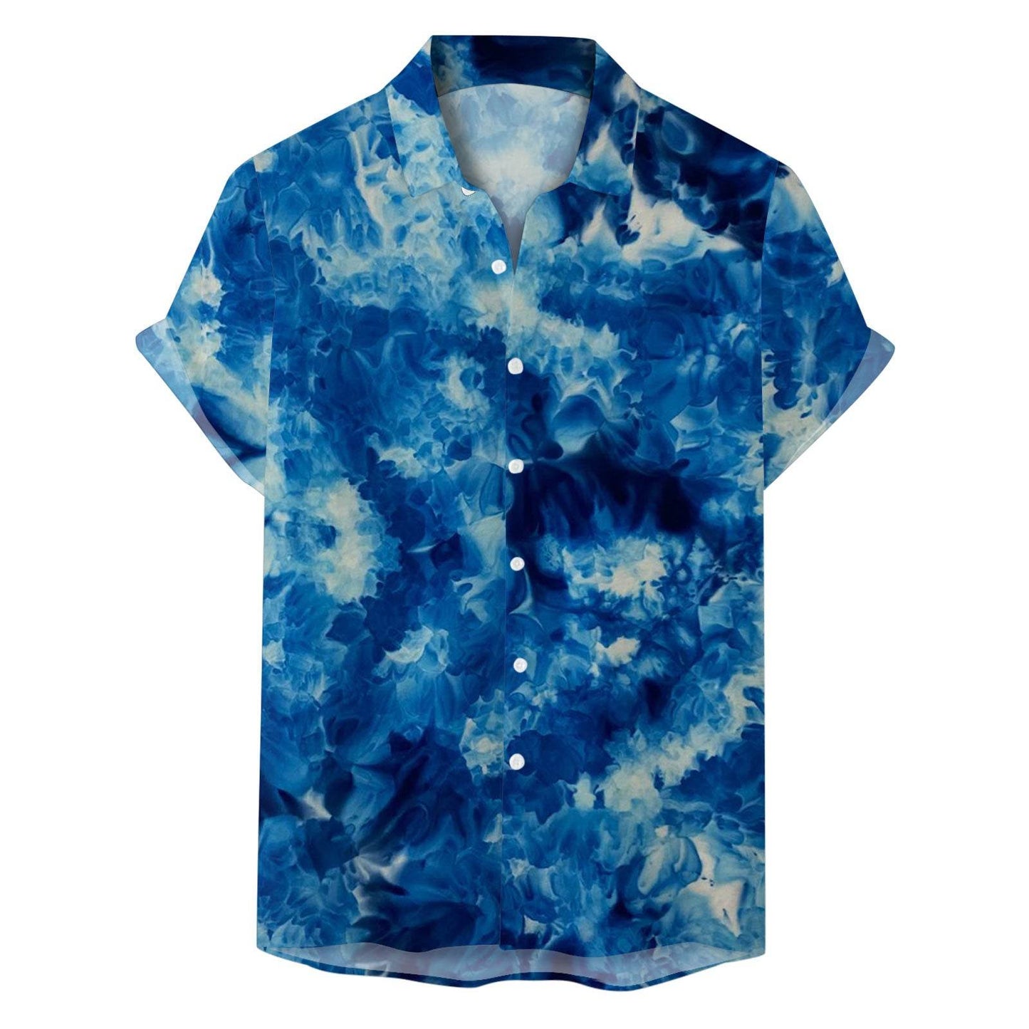 Retro Floral Loose Top for Men - Trendy Casual Wear in Multiple Sizes - Buy Center