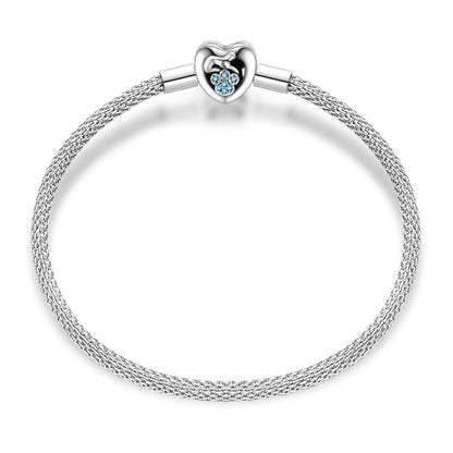 Cat's Paw Love Star Bracelet - Elegant Silver Plated Design for Women - Buy Center