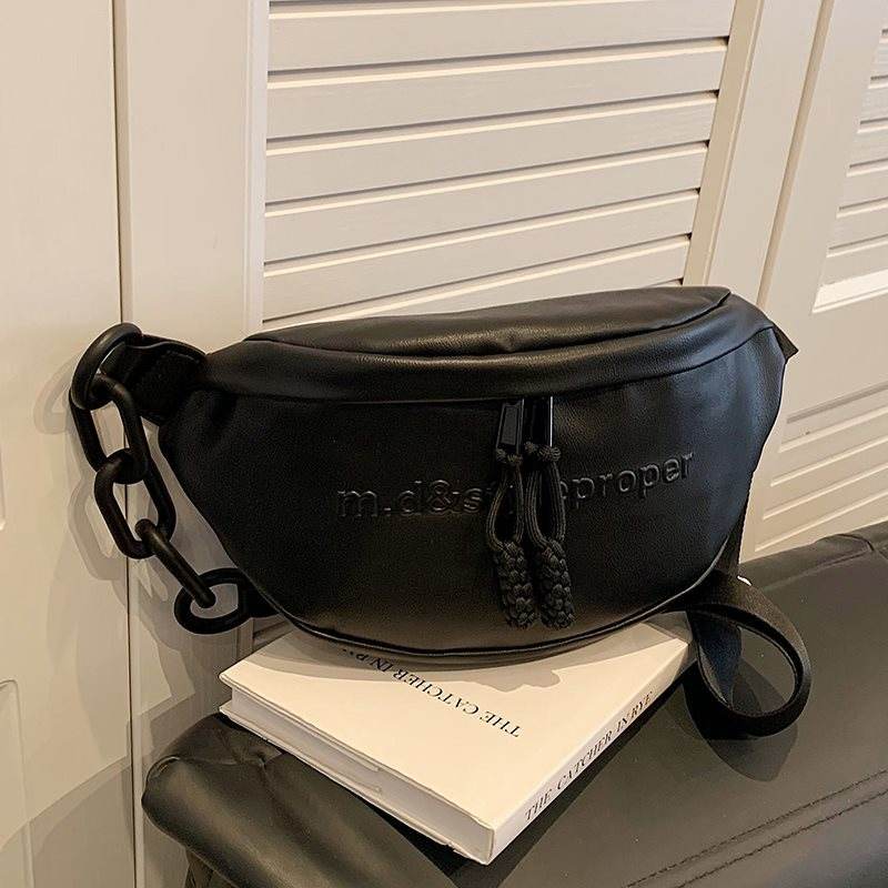 Buycenter Women's White Chest Bag - Casual Crossbody Shoulder Style - Buy Center