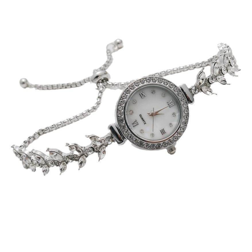 Buy Center Women's Bracelet Watch - Fashionable Quartz with World Time - Buy Center