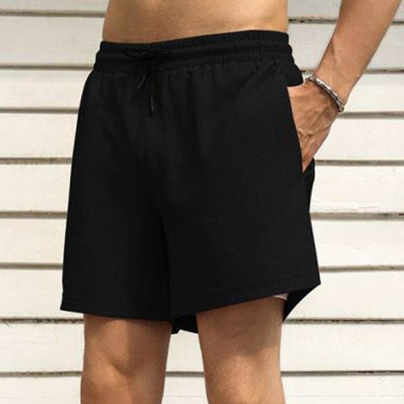 Buycenter Casual Beach Shorts for Men - Lightweight Polyester, Summer Style - Buy Center