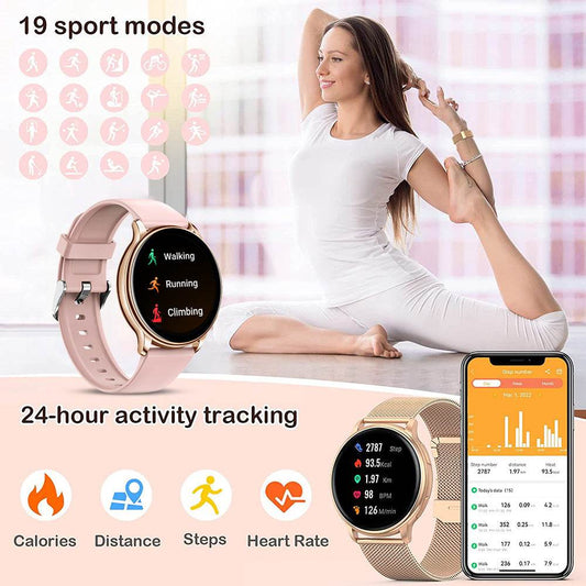 Bluetooth Smart Call Watch - Heart Rate Monitor in Stylish Designs - Buy Center