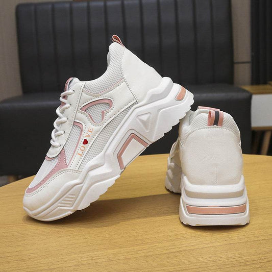 Buycenter Women's Casual Low-top Platform Shoes - Height Increasing Design - Buy Center