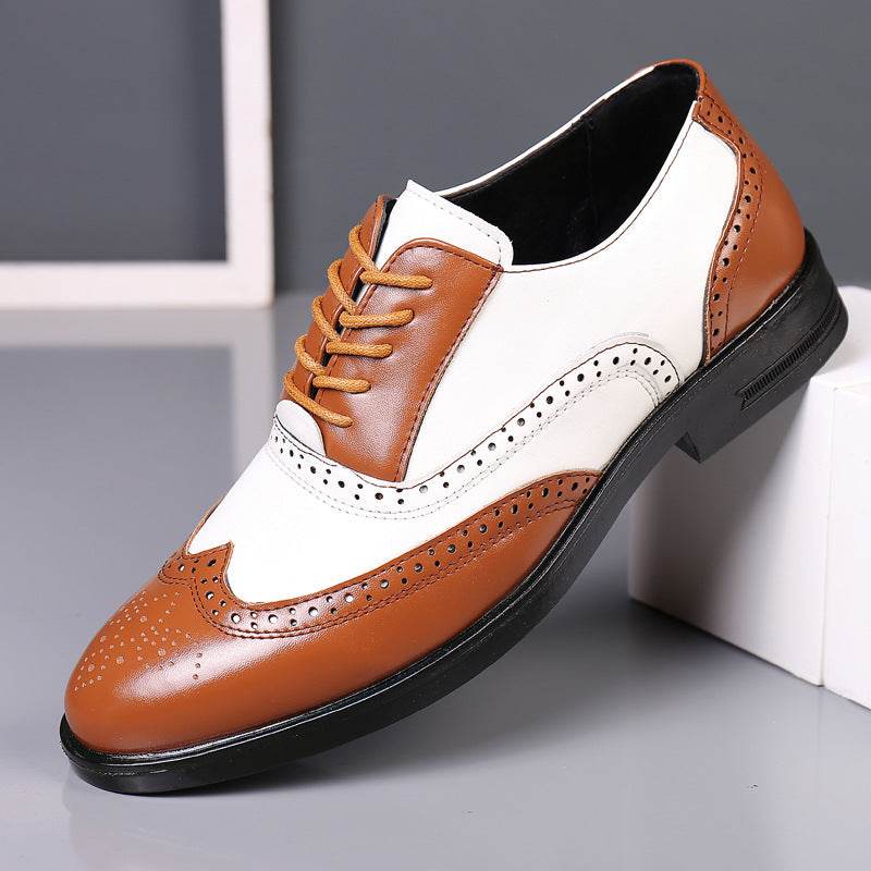 Business Formal Carved Men's Leather Shoes - Stylish & Comfortable Fit - Buy Center