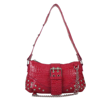 Fashionable Texture Shoulder Handbag - Stylish Urban Design for Commuters - Buy Center