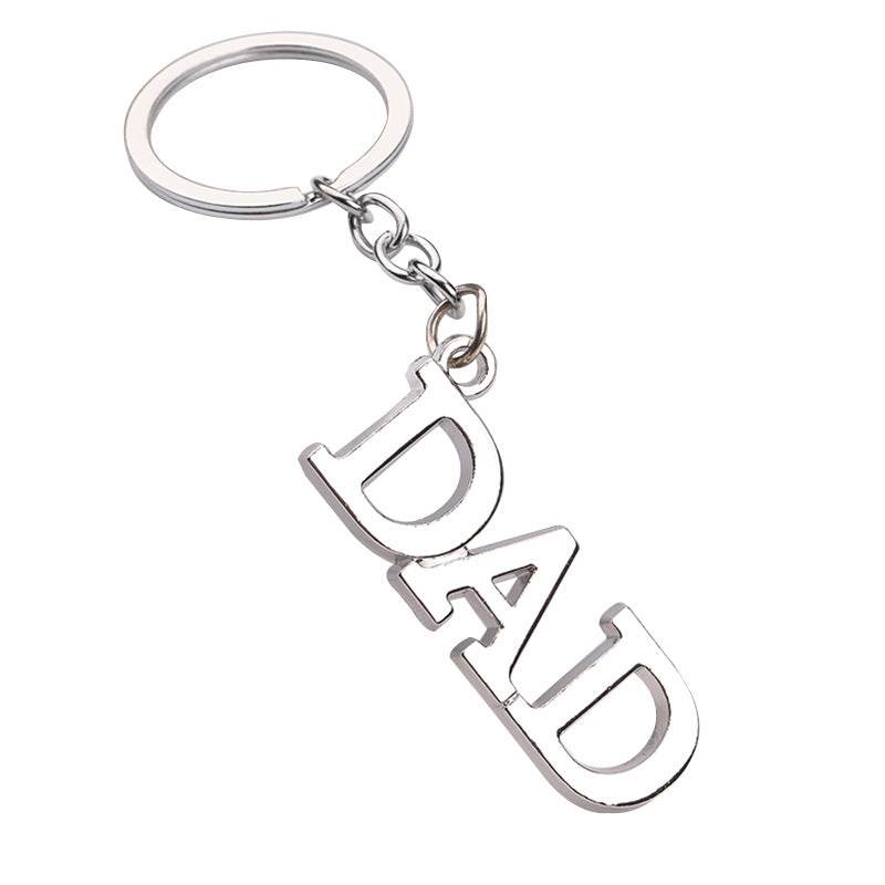 Creative Zinc Alloy Keychain - Stylish Gift for Parents on Mother's & Father's Day - Buy Center