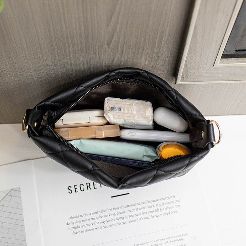 Women's Korean-Style Shoulder Bag - Premium PU, Trendy Colors 2025 - Buy Center