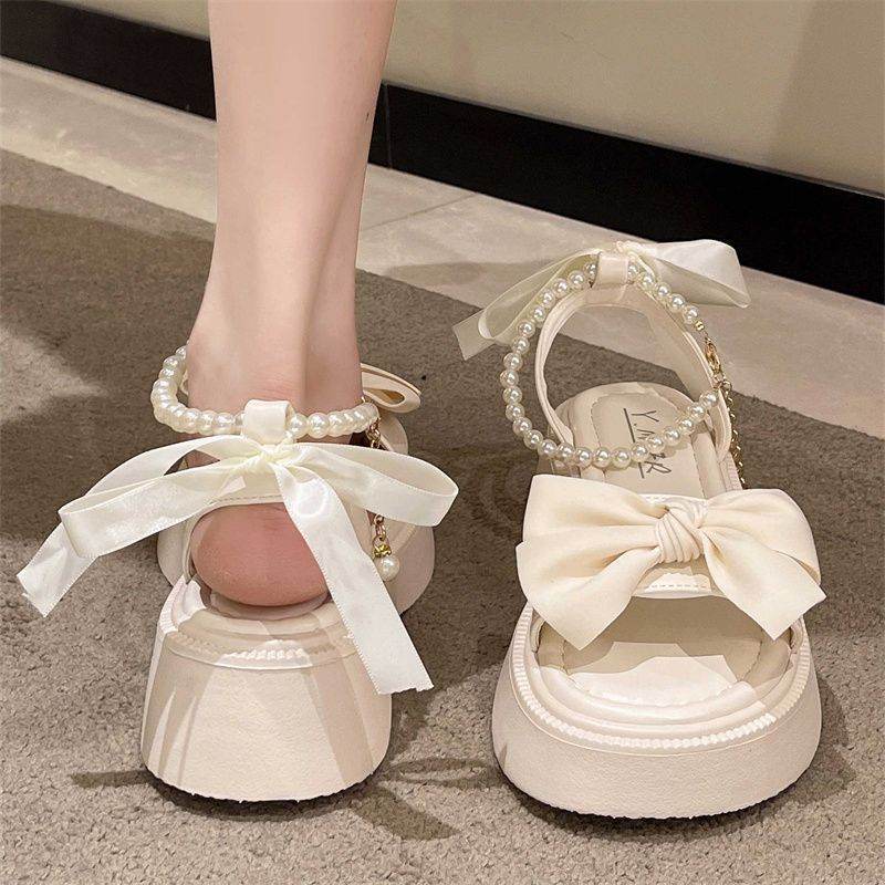 Princess Holiday Sandals for Women - Stylish Creamy-White Summer Footwear - Buy Center