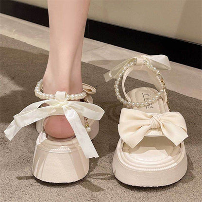 Princess Holiday Sandals for Women - Stylish Creamy-White Summer Footwear - Buy Center