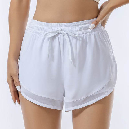 Buycenter Women's Quick-Drying Sports Shorts - Anti-Exposure Loose Fit - Buy Center