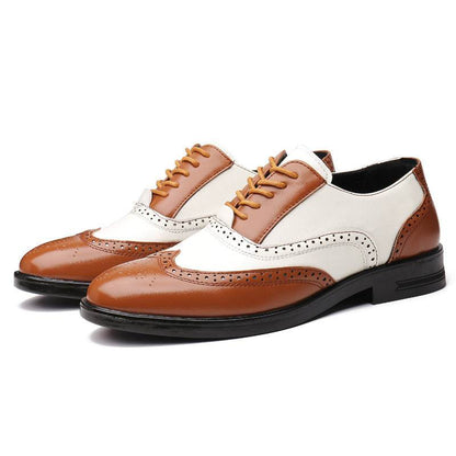 Business Formal Carved Men's Leather Shoes - Stylish & Comfortable Fit - Buy Center