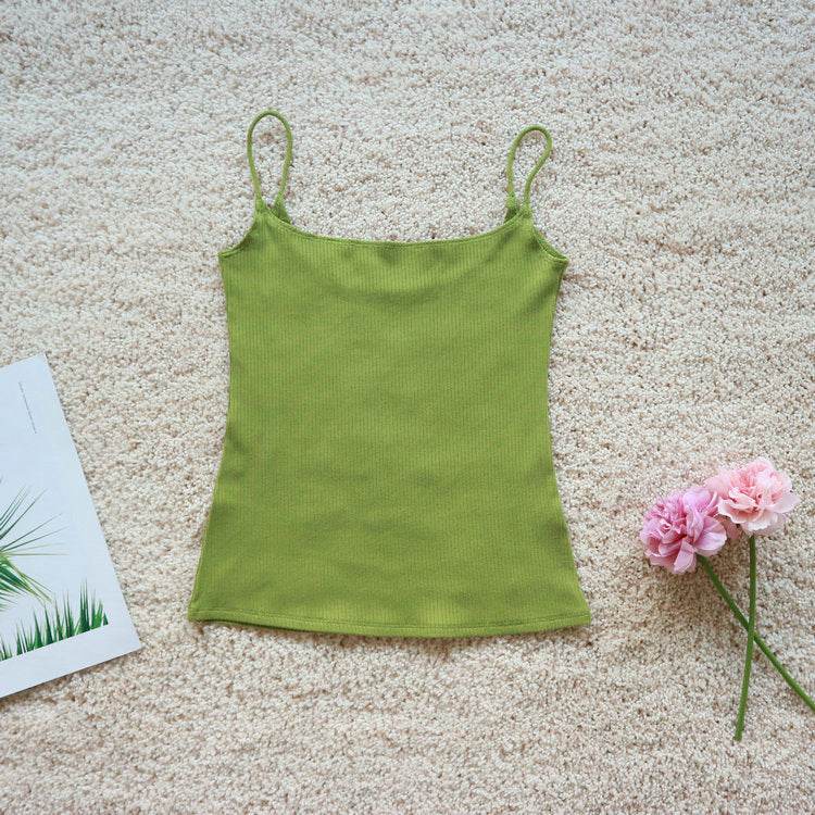 Buycenter Slim Fit Off-Shoulder Camisole - Short Length for Women - Buy Center