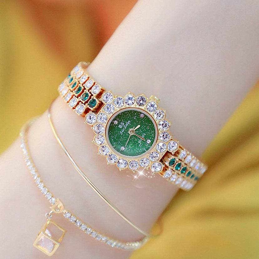 Stylish Multicolor Women's Watch - Trendy Alloy Bracelet Timepiece - Buy Center