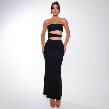 Buycenter Sexy Fashion Party Dress - High Waist Tube Top Skirt - Buy Center